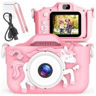 DIGITÁLNY FOTOAPARÁT PRE DETI VIDEO KAMERA JEDNOROŽEC DIGITÁLNY FOTOAPARÁT PRE DETI VIDEO KAMERA JEDNOROŽEC