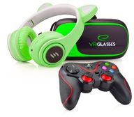3D VR OKULIARE SO SLÚCHADLAMI + DIAĽKOVÝM BLUETOOTH 3D VR OKULIARE SO SLÚCHADLAMI + DIAĽKOVÝM BLUETOOTH