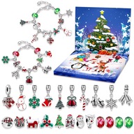 ADVENTNÝ KALENDÁR 24 PRVKOV NÁRAMKY NA DIEVČATSKÉ ADVENTNÉ PRÍvesky ADVENTNÝ KALENDÁR 24 PRVKOV NÁRAMKY NA DIEVČATSKÉ ADVENTNÉ PRÍvesky
