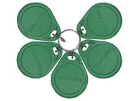 TAG RFID Unikátna kľúčenka 125kHz EM4100 zelená 50ks TAG RFID Unikátna kľúčenka 125kHz EM4100 zelená 50ks