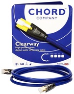 Chord Clearway Streaming - 0,75m ethernetový kábel Chord Clearway Streaming - 0,75m ethernetový kábel
