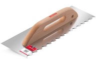 COMENSAL ozubená stierka na lepenie, nehrdzavejúca oceľ, 580 x 130 mm, zub U, 10 mm COMENSAL ozubená stierka na lepenie, nehrdzavejúca oceľ, 580 x 130 mm, zub U, 10 mm
