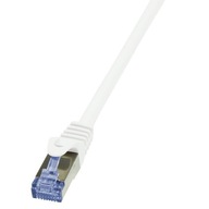 LogiLink CQ3071S Cat.6A S/FTP patch kábel 5m biely LogiLink CQ3071S Cat.6A S/FTP patch kábel 5m biely