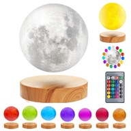 MESAČNÁ LAMPA S MAGNETICKOU LEVITÁCIOU RGB 16 FARIEB SVETLA + DIAĽKOVÉ OVLÁDANIE MESAČNÁ LAMPA S MAGNETICKOU LEVITÁCIOU RGB 16 FARIEB SVETLA + DIAĽKOVÉ OVLÁDANIE