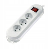COMFORT 3GN POWER LIST 3m HAMA Biela COMFORT 3GN POWER LIST 3m HAMA Biela