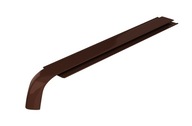 Mäkká hliníková spojka parapetu 40 cm 8017 Mäkká hliníková spojka parapetu 40 cm 8017