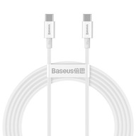 Kábel USB-C / USB-C, Baseus, 20V 5A 100W, 2m Kábel USB-C / USB-C, Baseus, 20V 5A 100W, 2m