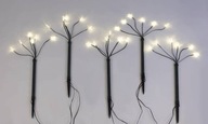 Svietiace LED hviezdy, sada 5 ks Svietiace LED hviezdy, sada 5 ks