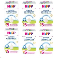 Mlieko HiPP 5 COMBIOTIK pre predškolákov, 6x550g Mlieko HiPP 5 COMBIOTIK pre predškolákov, 6x550g
