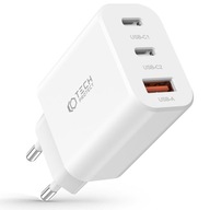 30W PD USB-C USB-A nástenná nabíjačka Tech-Protect 30W PD USB-C USB-A nástenná nabíjačka Tech-Protect