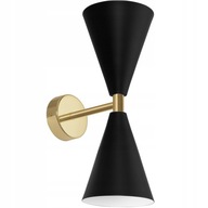 HORNÁ DOLNÁ LAMPA NÁSTENNÁ LAMPA DO SPÁLNE BLACK GOLD APP1140 HORNÁ DOLNÁ LAMPA NÁSTENNÁ LAMPA DO SPÁLNE BLACK GOLD APP1140