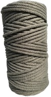Bavlnená šnúra s jadrom 100m 5mm kHAKI Bavlnená šnúra s jadrom 100m 5mm kHAKI