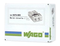 Kompresná spojka 2273-202 WAGO 2x2,5m 100 kusov Kompresná spojka 2273-202 WAGO 2x2,5m 100 kusov