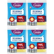 Gosia mikrovláknová látka pre okná bez pruhov žltá pre súpravu vody Gosia mikrovláknová látka pre okná bez pruhov žltá pre súpravu vody