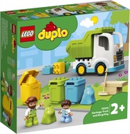 LEGO DUPLO smetiarske auto a recyklácia 10945