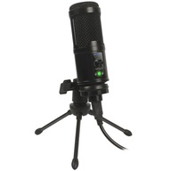 Stolný mikrofón Varr pre online hry na PC USB statív