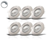 6x ZÁMKA STMÍVANIA - LED 5W - HĹBKA 3cm 6x ZÁMKA STMÍVANIA - LED 5W - HĹBKA 3cm