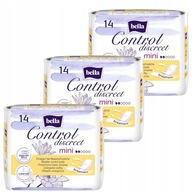 Bella Discreet Mini urologické vložky pre ženy 14 ks x 3 Bella Discreet Mini urologické vložky pre ženy 14 ks x 3