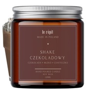 Sójová sviečka s vôňou CHOCOLATE SHAKE 120ml. Sójová sviečka s vôňou CHOCOLATE SHAKE 120ml.