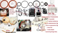 Sada 20 dielov na údržbu espresso kávovarov Krups, modely EA8 XP7, tesnenia, tukové tablety Sada 20 dielov na údržbu espresso kávovarov Krups, modely EA8 XP7, tesnenia, tukové tablety
