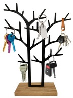 Vešiak na kľúče na stromček, stojan na komodu, 32 cm