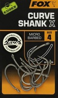 Fox Edges Curve Shank X Hooks 4 (10 ks.) Fox Edges Curve Shank X Hooks 4 (10 ks.)