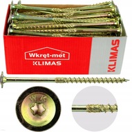 TESÁRSKE SKRUTKY PLECHOVÝ TORX DISK 6x160 100 TESÁRSKE SKRUTKY PLECHOVÝ TORX DISK 6x160 100
