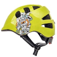 METEOR Cyklistická prilba nastaviteľná arašidová pre deti 52-56 cm METEOR Cyklistická prilba nastaviteľná arašidová pre deti 52-56 cm