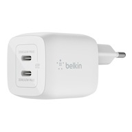 Nástenná nabíjačka Belkin 2x USB-C GaN s PPS 45W Nástenná nabíjačka Belkin 2x USB-C GaN s PPS 45W