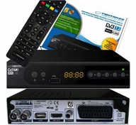POZEMNÝ TV TUNER DEKODÉR DVB-T2 FULL HD HDMI USB