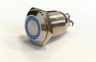 BISTABILNÉ TLAČIDLO ODOLNÉ VANDALOM 16mm MODRÁ BISTABILNÉ TLAČIDLO ODOLNÉ VANDALOM 16mm MODRÁ