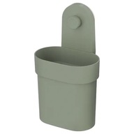 IKEA OBONAS Nádoba s prísavkou, sivozelená IKEA OBONAS Nádoba s prísavkou, sivozelená