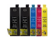 5x ATRAMENTY pre Epson WorkForce Pro WF3720DWF T3471 XL 5x ATRAMENTY pre Epson WorkForce Pro WF3720DWF T3471 XL