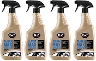 4x rozmrazovač okien K2 Alaska Max 700 ml rozpúšťa ľad a námrazu na oknách auta 4x rozmrazovač okien K2 Alaska Max 700 ml rozpúšťa ľad a námrazu na oknách auta