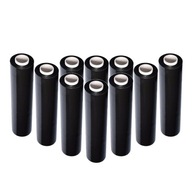 STRETCH FÓLIA Black XL Strong Stretch SADA 10 VALCOV STRETCH FÓLIA Black XL Strong Stretch SADA 10 VALCOV