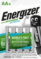 4x AA HR6 ENERGIZER NiMH 2300 mAh batérie 4x AA HR6 ENERGIZER NiMH 2300 mAh batérie
