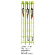 Combo Float Set 3 ks 1,5g 2g 3,5g s rebríkom a závažím 620100021 Combo Float Set 3 ks 1,5g 2g 3,5g s rebríkom a závažím 620100021