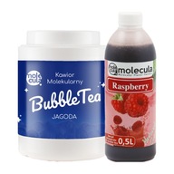 Sada Family Pack Bubble Tea čučoriedkový malinový sirup