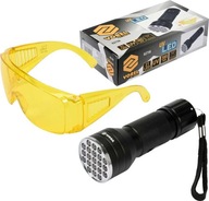 Lampa UV 21 LED tester pre klimatizáciu Amber