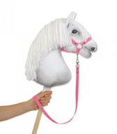 Teter pre koníka hobby vyrobený z pásky - ružový