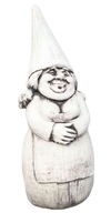 Betónová záhradná socha ženy Gnome Betónová záhradná socha ženy Gnome