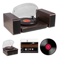 Gramofón s BT reproduktormi USB RCA + vinyl konverzia