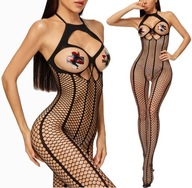 BODYSTOCKING SEXY TELO ČIPKOVÉ OTVORENÉ PRSIA BODYSTOCKING SEXY TELO ČIPKOVÉ OTVORENÉ PRSIA