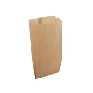 Skladaná papierová taška 15 x 6,5 x 37 cm hnedá