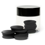 Magnety na chladničku na tabule 30mm, čierne, 10 kusov Magnety na chladničku na tabule 30mm, čierne, 10 kusov