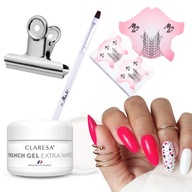 Sada na stavbu nechtov CLARESA GEL 15ml šablóna Sada na stavbu nechtov CLARESA GEL 15ml šablóna