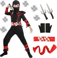 Kostýmy Ninja Warrior Samurai Doplnky 122/128 Kostýmy Ninja Warrior Samurai Doplnky 122/128