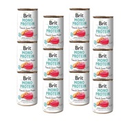 BRIT Mono Proteínový tuniak so sladkými zemiakmi 12x400g BRIT Mono Proteínový tuniak so sladkými zemiakmi 12x400g