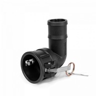 Camlock konektor TYP C Hadicová objímka 75mm koleno Camlock konektor TYP C Hadicová objímka 75mm koleno