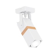 Biele nástenné svietidlo pre žiarovku GU10 VIDAR EKO-LIGHT